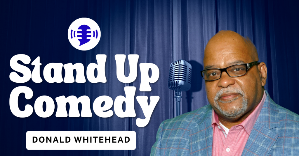 Donald Whitehead has shocked the world by adding comedian to his already impressive list of talents: he is now a part-time stand-up comic.